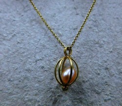 14kge pearl cage a